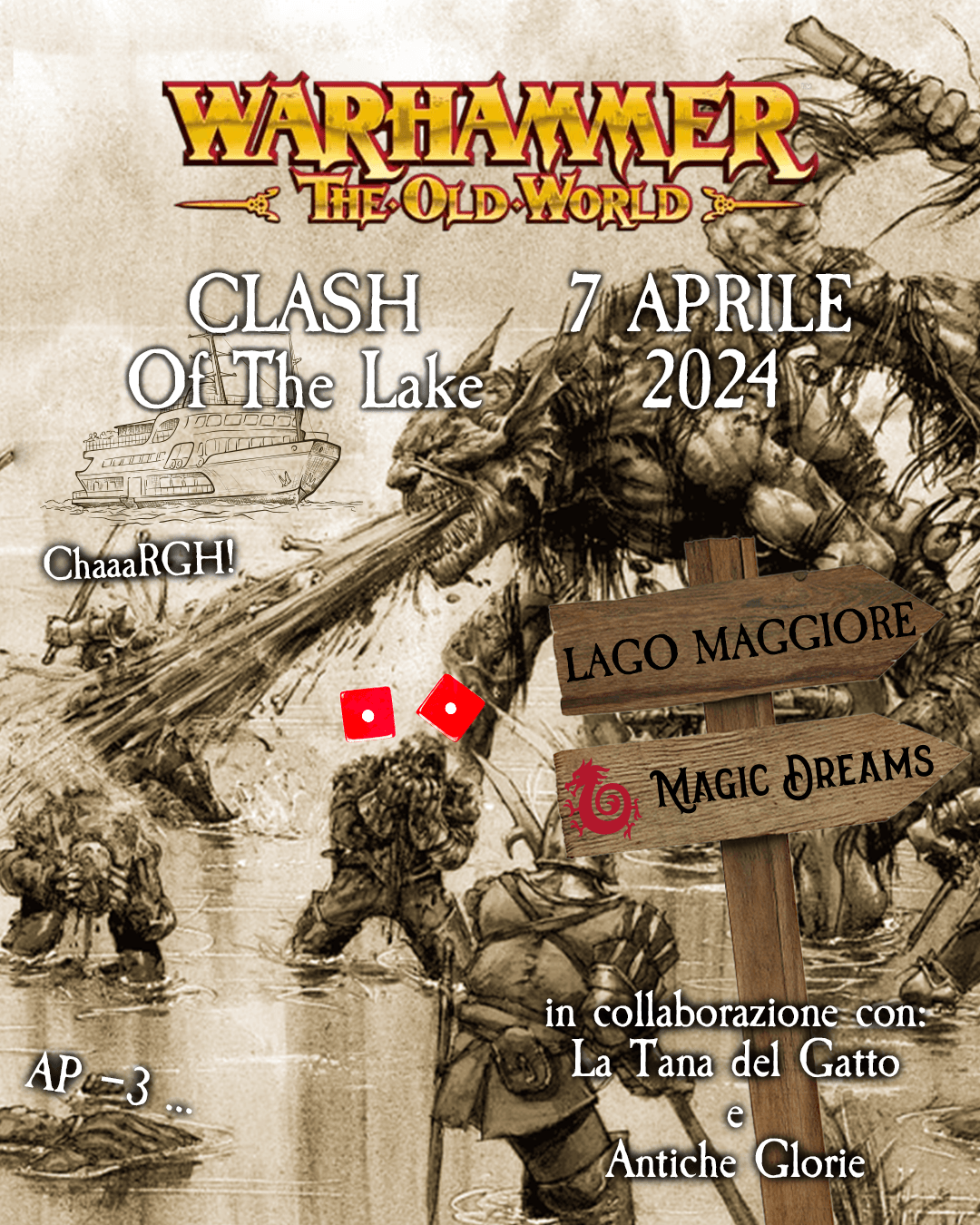 7 Aprile - Torneo Warhammer The Old World 