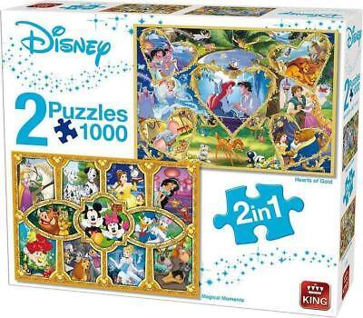 2 Puzzle da 1000 Pezzi - Classici Disney e Pricipesse - DISNEY - Magic Dreams Store