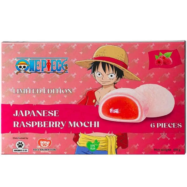 6 Mochis Raspberry Luffy Edizione Limitata - One Piece - Magic Dreams Store