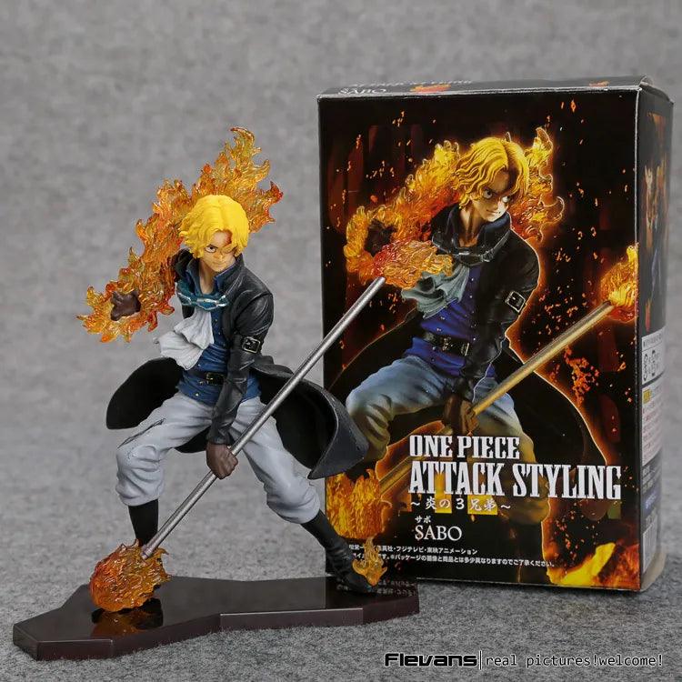 Action Figure - Attack Styling - Sabo - 12 cm - ONE PIECE - Magic Dreams Store