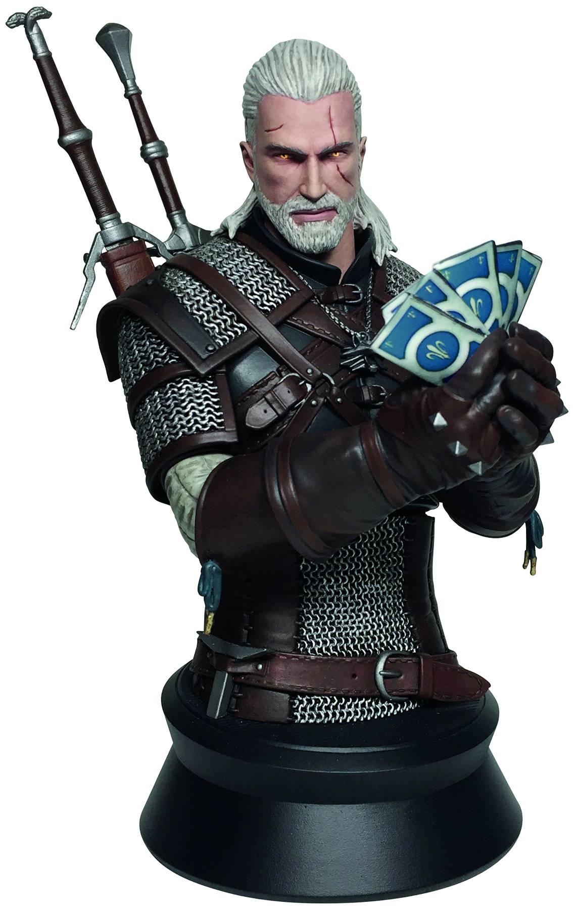Action Figure - Busto Geralt Gwent 23 cm - THE WITCHER - Magic Dreams Store