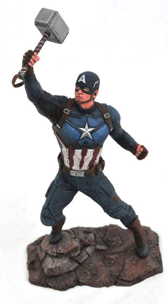 Action Figure - Captain America con martello di Thor 23 cm - AVENGERS ENDGAME - Magic Dreams Store
