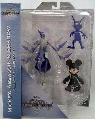 Action Figure - Mickey Assassin & Shadow Diamond select Serie 3 18 cm - KINGDOM HEARTS - Magic Dreams Store