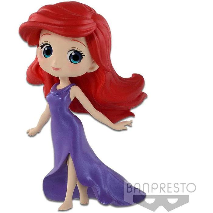 Action Figure - Mini QPosket Ariel vestito viola 7 cm - LA SIRENETTA - Magic Dreams Store