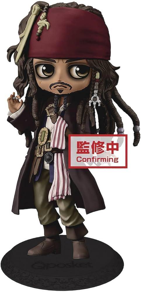 Action Figure - QPosket Jack Sparrown vers. A 14 cm - PIRATI DEI CARAIBI - Magic Dreams Store