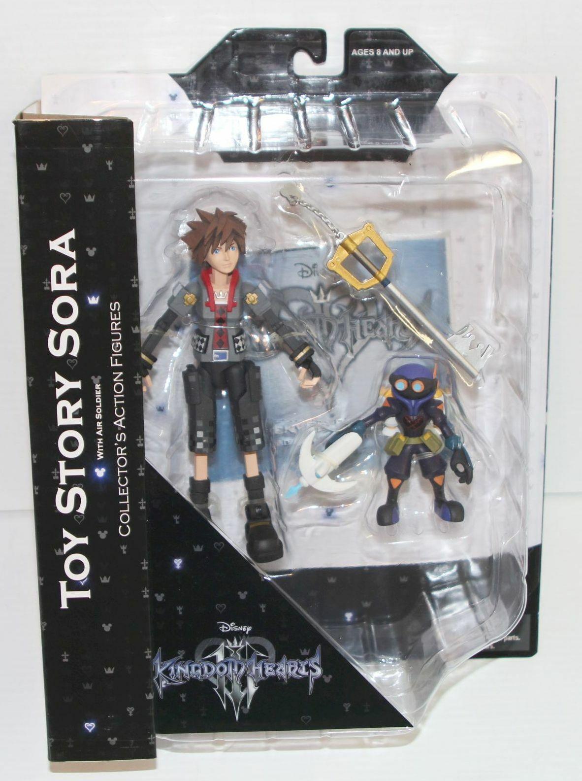 Action Figure - Toy Story Sora with air soldier - Diamond select 18 cm serie 2 - KINGDOM HEARTS - Magic Dreams Store
