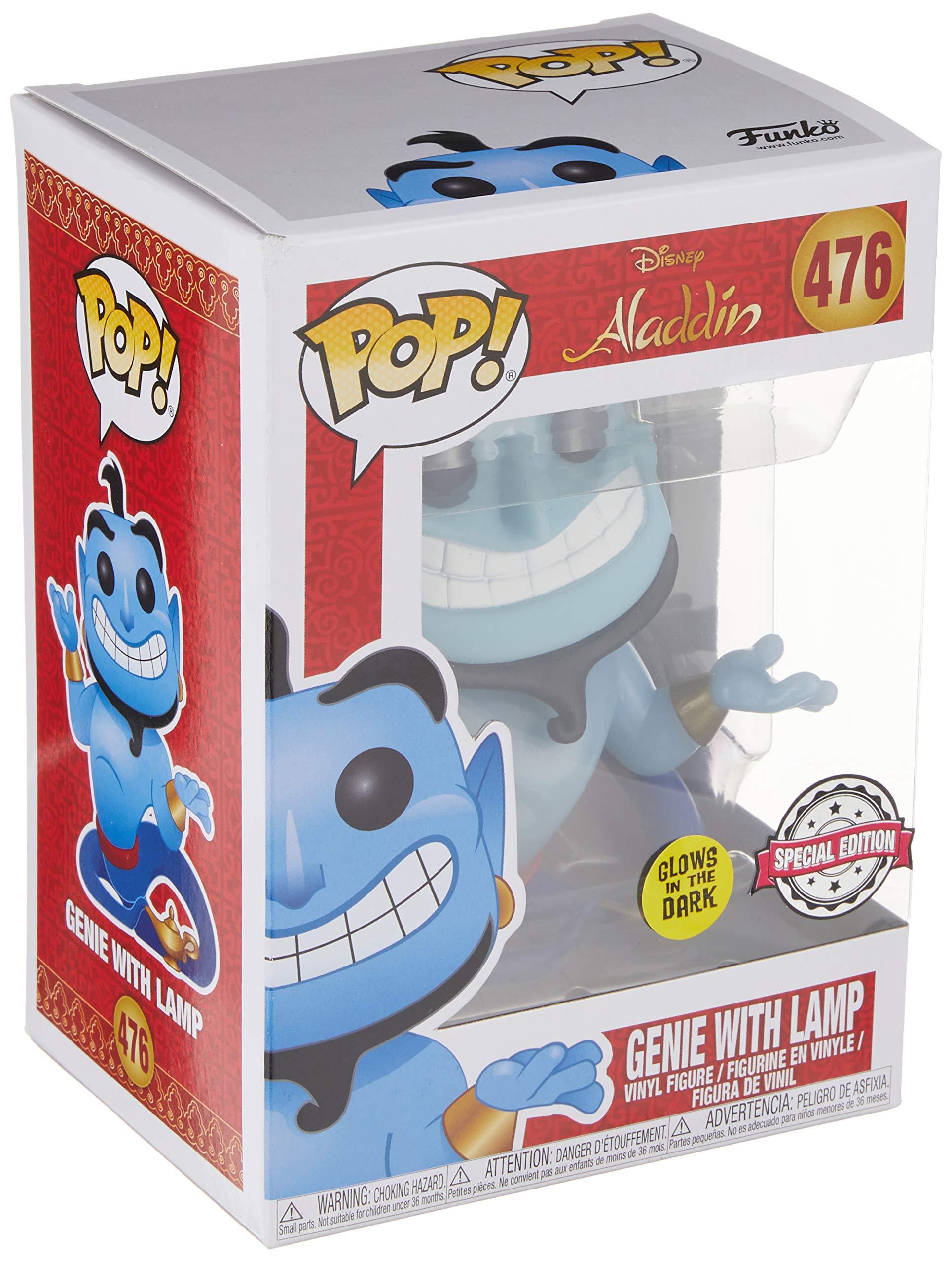 Aladdin: Funko Pop! Disney - Genie with Lamp #476 Glows in the dark Special Edition - Magic Dreams Store