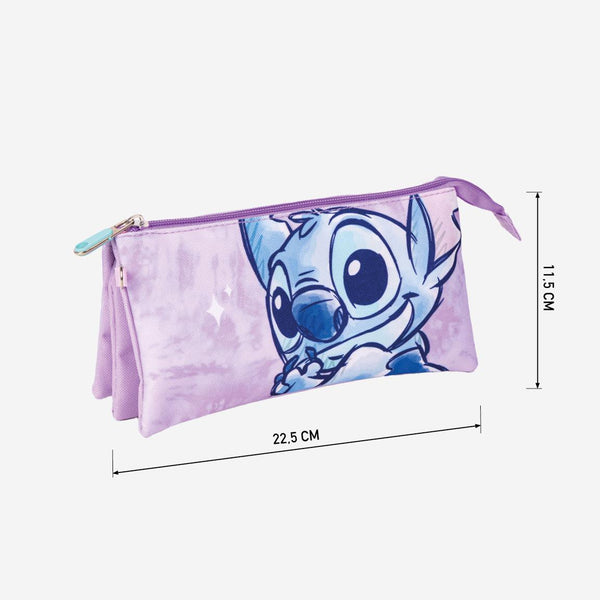 Astuccio 3 scomparti - DISNEY STITCH