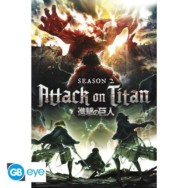 ATTACK ON TITAN - Poster "Battle" 61x91,5 cm - Magic Dreams Store