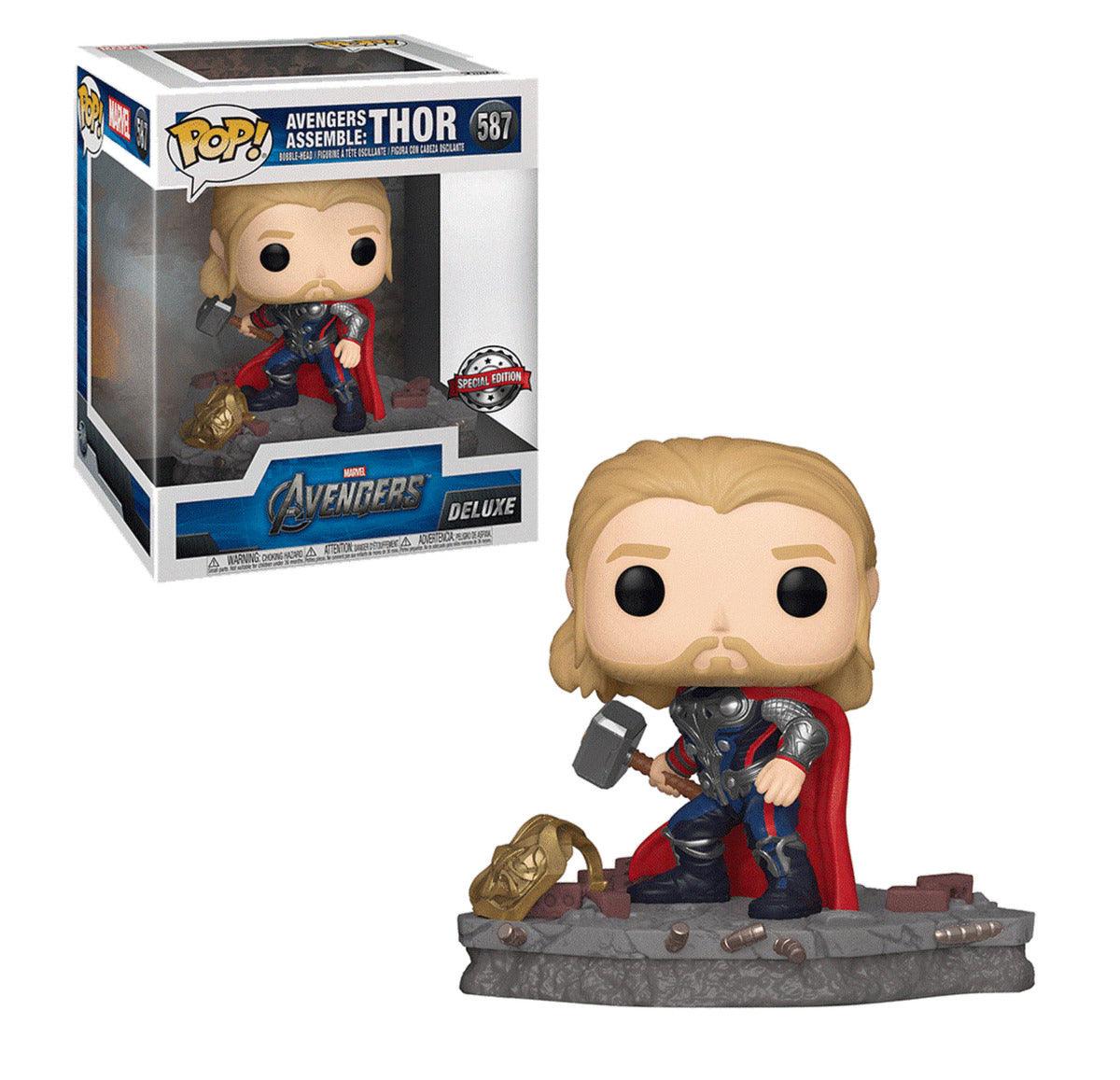 Avengers Assemble: Funko Pop! - Thor #587 SPECIAL EDITION AVENGERS DELUXE - Magic Dreams Store