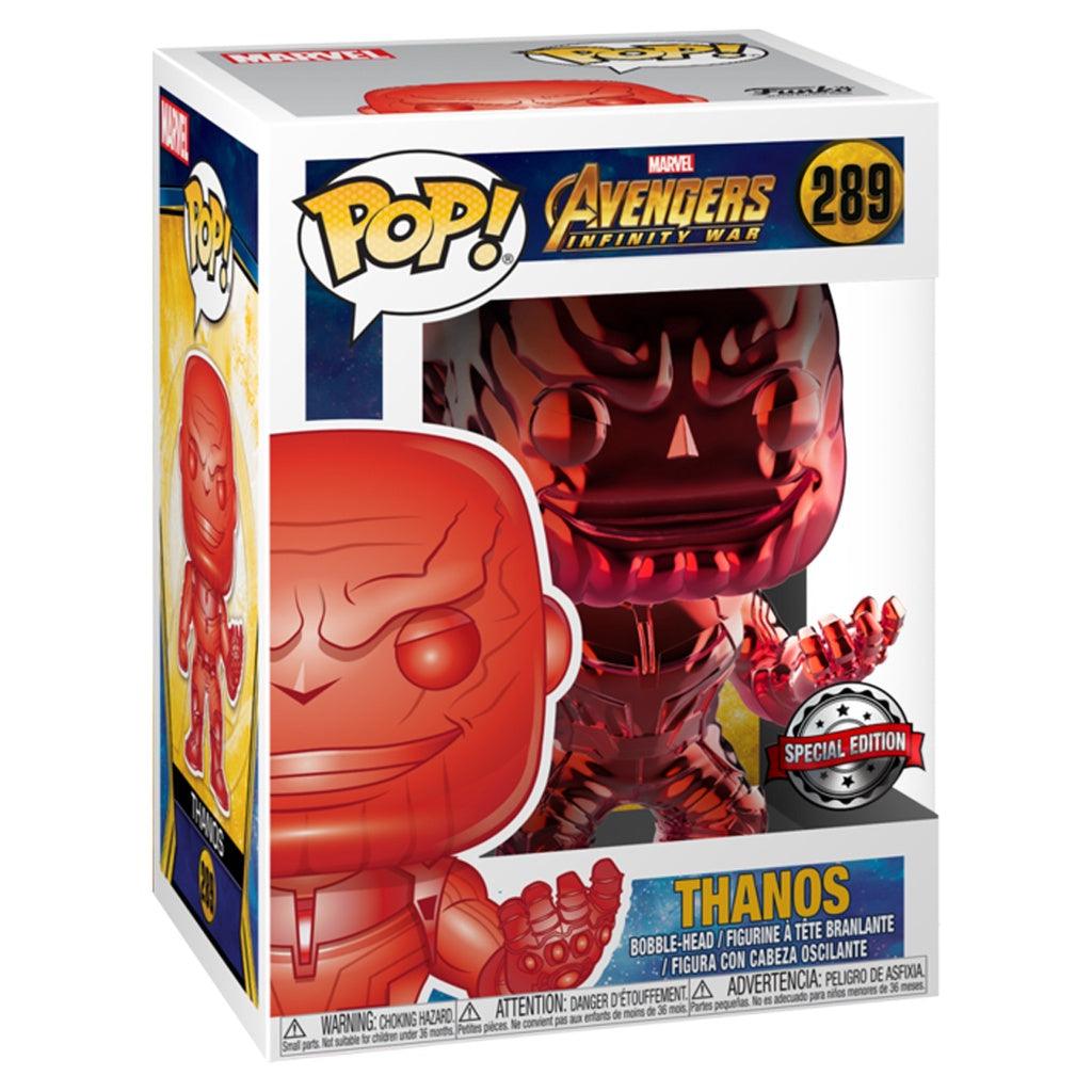 Avengers Infinity War: Funko Pop! - Thanos #289 RED CHROME SPECIAL EDITION - Magic Dreams Store