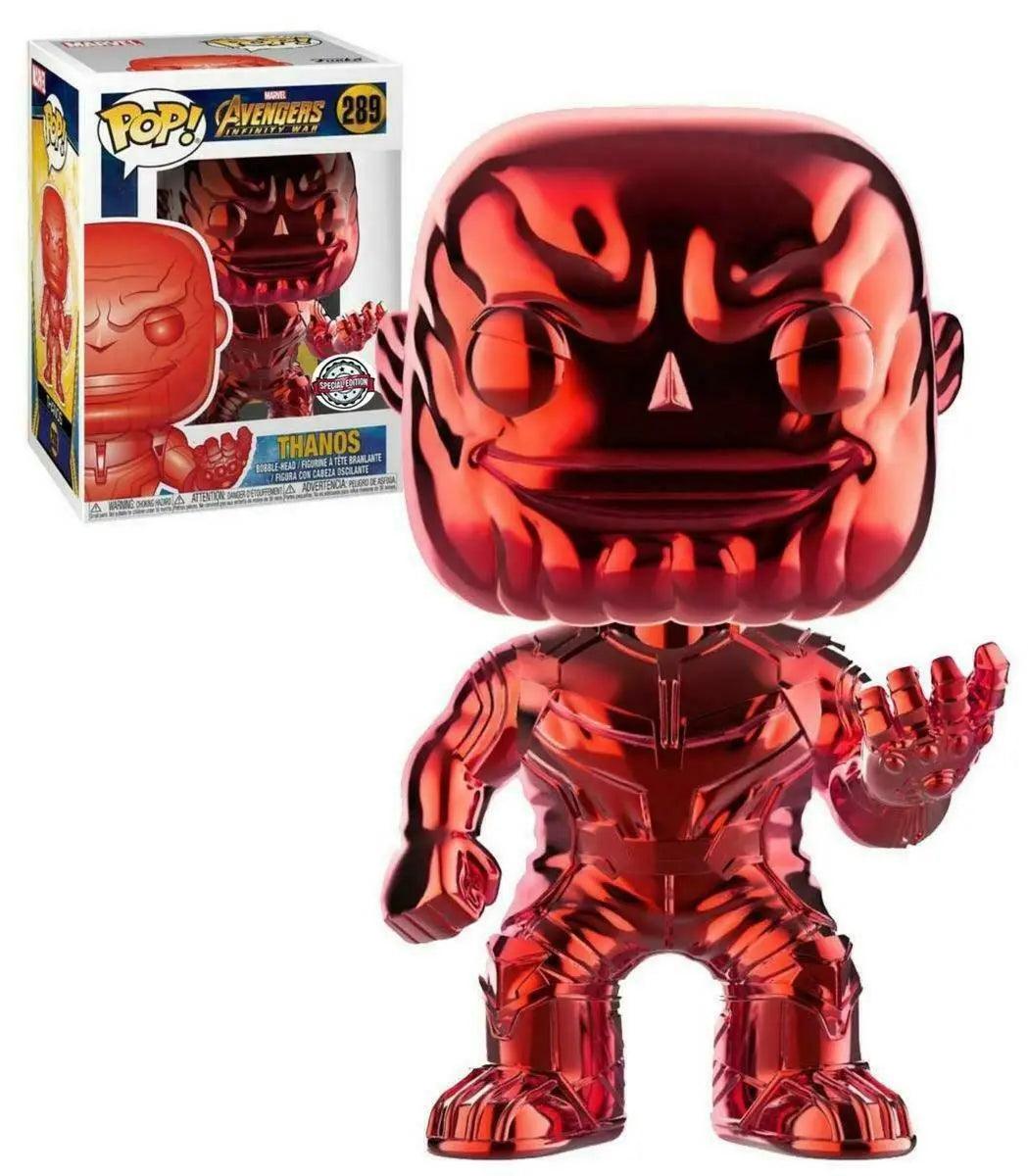 Avengers Infinity War: Funko Pop! - Thanos #289 RED CHROME SPECIAL EDITION - Magic Dreams Store