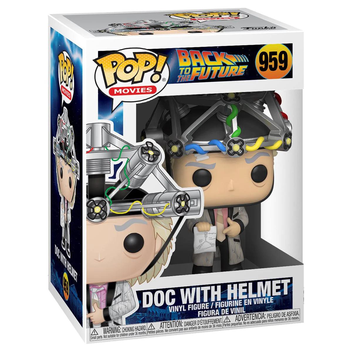 Back to the Future: Funko Pop! Movies - Doc with helmet #959 - Magic Dreams Store