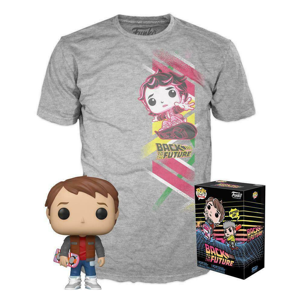 Back To The Future: Funko Pop! Movies - Tees With T-Shirt - Magic Dreams Store