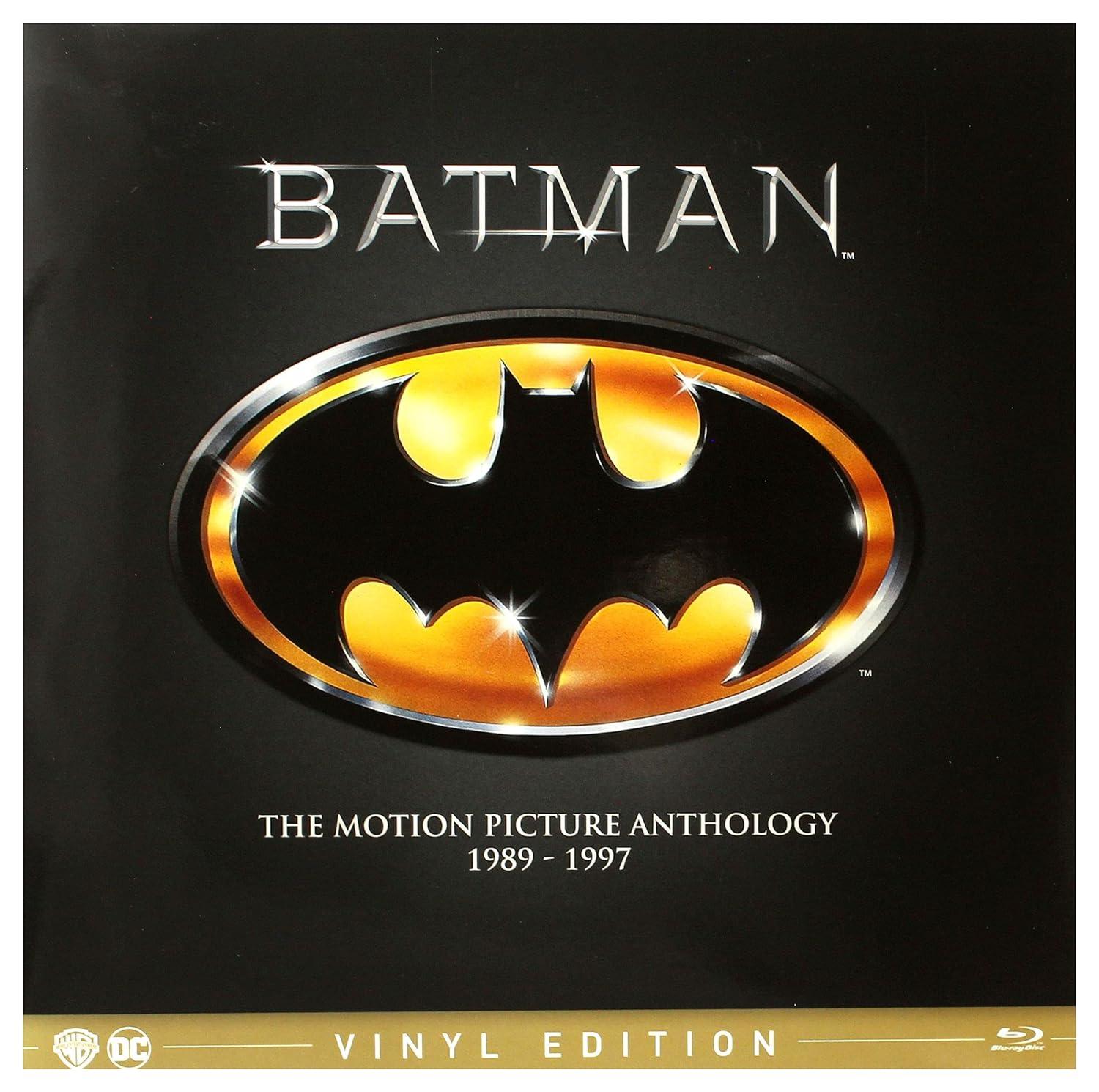 Batman motion picture anthology 1989-1997 (4 Blue-ray) Vinyl Edition - BATMAN - Magic Dreams Store