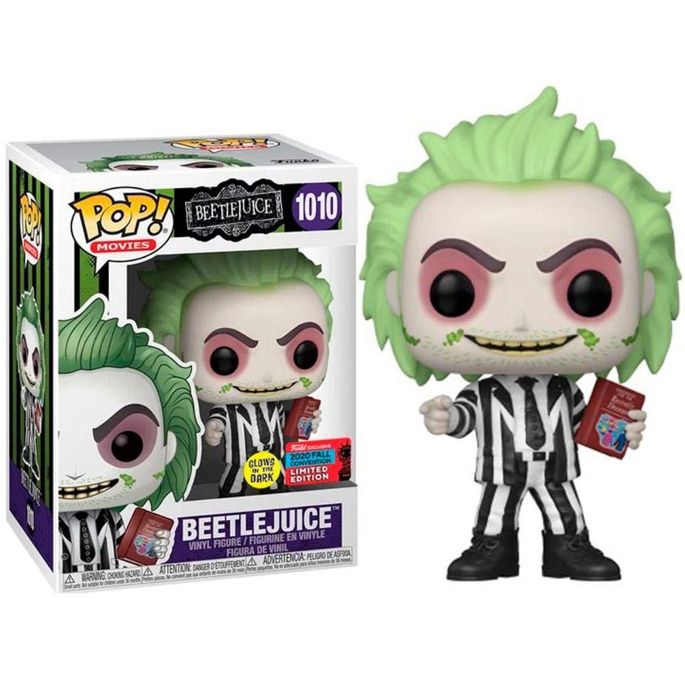 Beetlejuice: Funko Pop! Movies - Beetlejuice #1010 Glows in the Dark 2020 Fall Convention - Magic Dreams Store