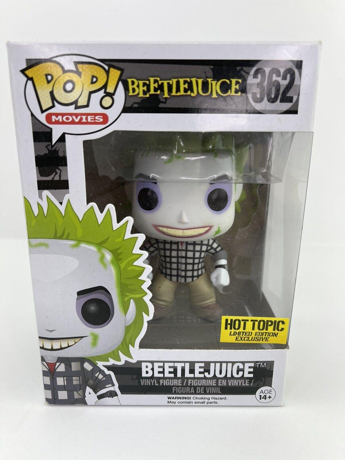 Beetlejuice: Funko Pop! Movies - Beetlejuice #362 Hot Topic - Magic Dreams Store