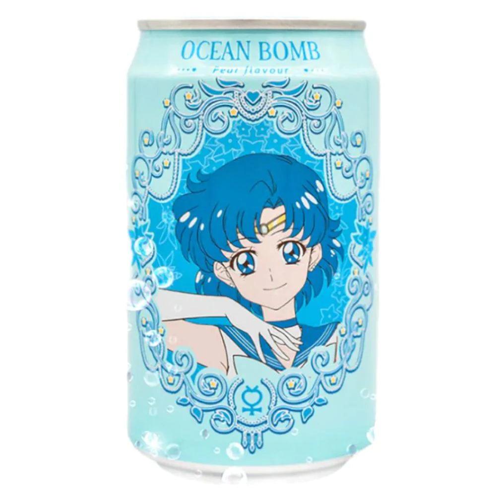 Bevanda frizzante gusto pera - Sailor Mercury 330 ml - SAILOR MOON - Magic Dreams Store