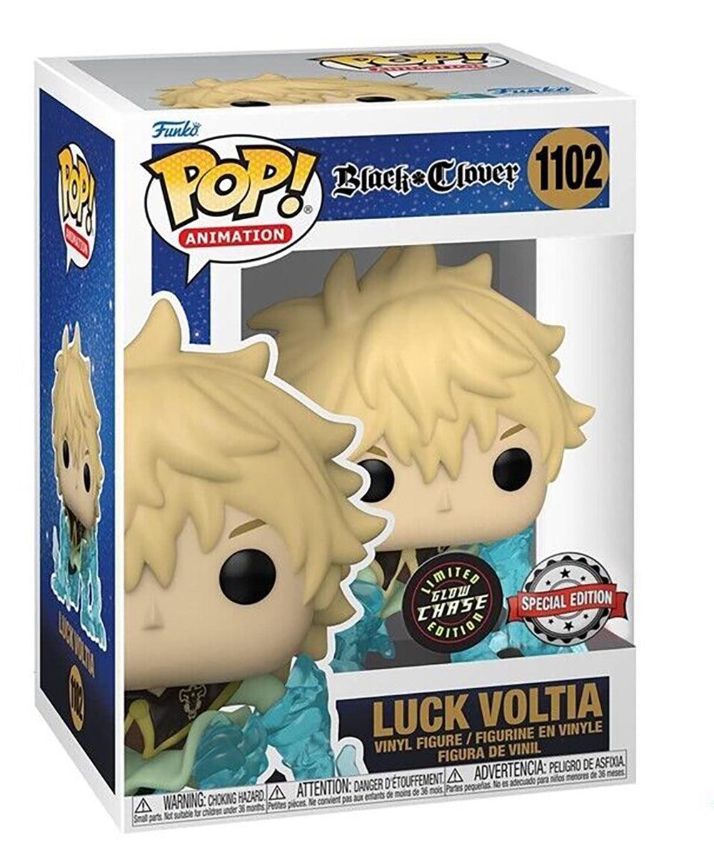 Black Clover: Funko Pop! Animation - Luck Voltia #1102 Chase Glow in the Dark Special Edition - Magic Dreams Store