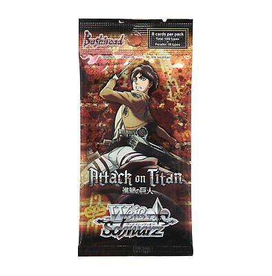 BUSTINA BOOSTER PACK VOL. 1 CON 8 CARTE IN INGLESE - ATTACK ON TITAN - Magic Dreams Store