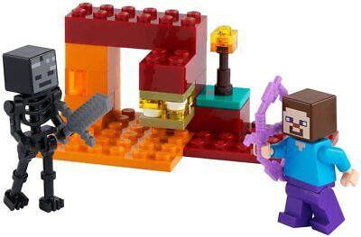 BUSTINA LEGO NETHER DUEL STEVE VS SCHELETRO WITHER - MINECRAFT - Magic Dreams Store