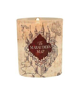 CANDELA MAPPA DEL MALANDRINO IN VETRO 8 x 9 CM - HARRY POTTER - Magic Dreams Store