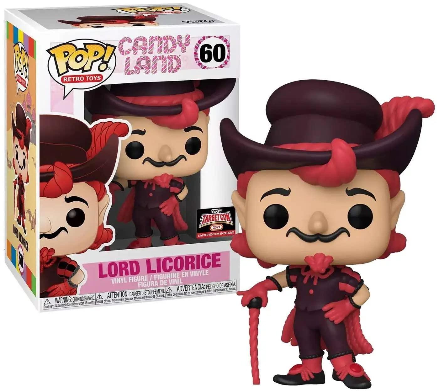 Candyland: Funko Pop! Retro Toys - Lord Licorice #60 SPECIAL EDITION - Magic Dreams Store