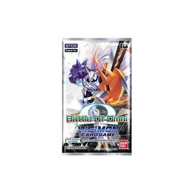 CARD GAME BUSTINA BATTLE OF OMNI BT05 CON 12 CARTE BOOSTER PACK INGLESE (IMMAGINE VARIABILE) - DIGIMON - Magic Dreams Store