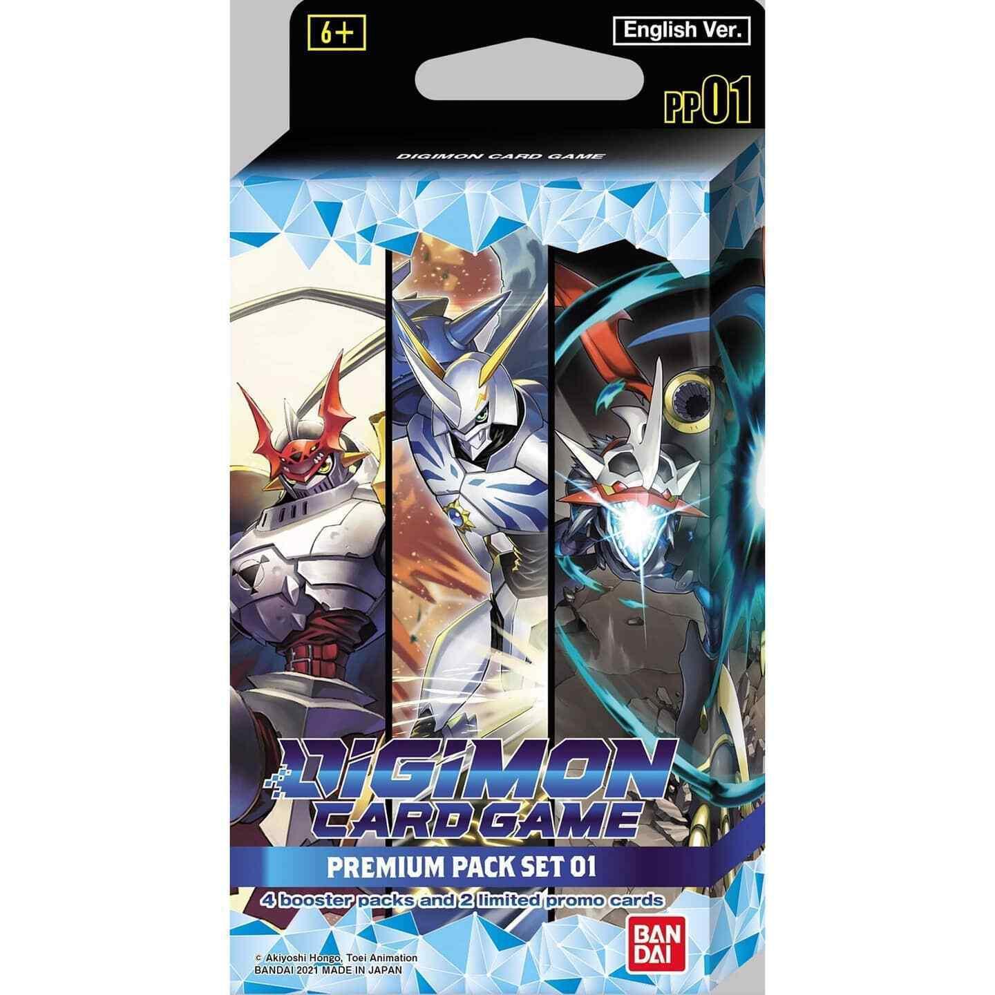 CARD GAME PREMIUM PACK SET 01 INGLESE - DIGIMON - Magic Dreams Store