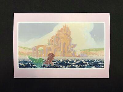 CARTOLINA 14 X 9.50 ARIEL CONCEPT ART - LA SIRENETTA - Magic Dreams Store