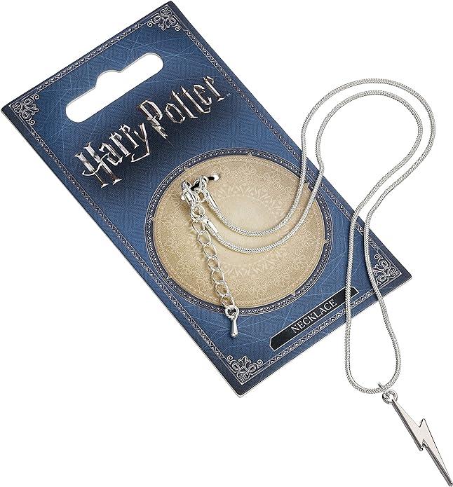 Collana con ciondolo Saetta 1,5 cm placcata argento - HARRY POTTER - Magic Dreams Store