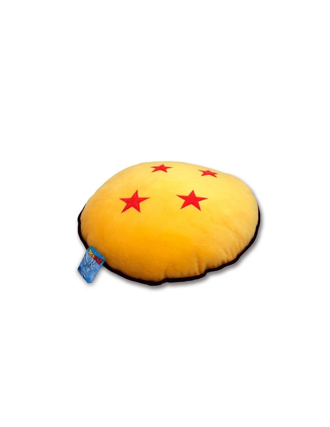 Cuscino rotondo sfera del drago 4 stelle 35 cm - DRAGON BALL - Magic Dreams Store