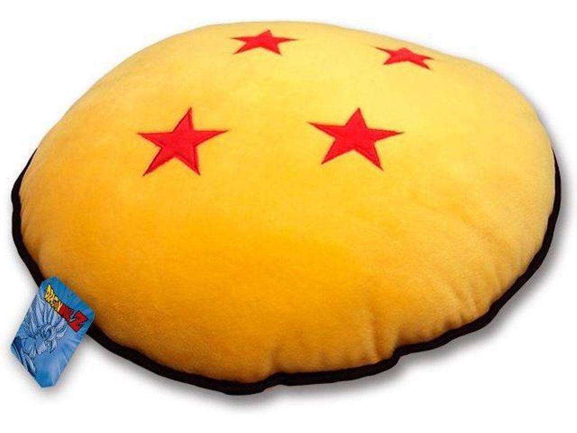 Cuscino rotondo sfera del drago 4 stelle 35 cm - DRAGON BALL - Magic Dreams Store