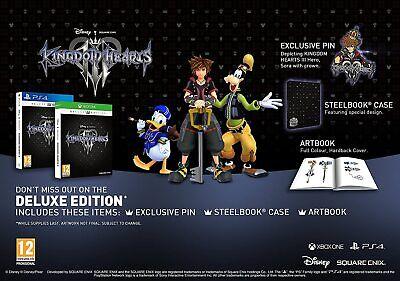 DELUXE EDITION PS4 LINGUA INGLESE - KINGDOM HEARTS 3 - Magic Dreams Store