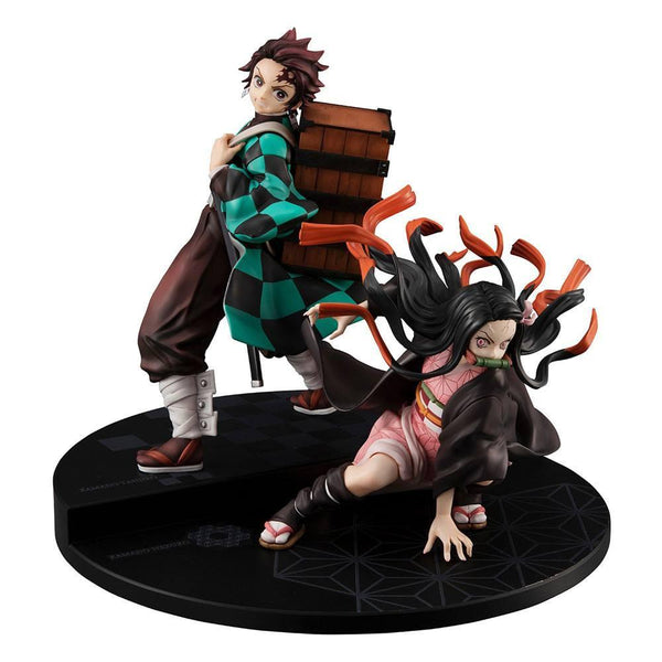 Demon Slayer: Figurine - Fratello e sorella - Tanjiro e Nezuko - Magic Dreams Store
