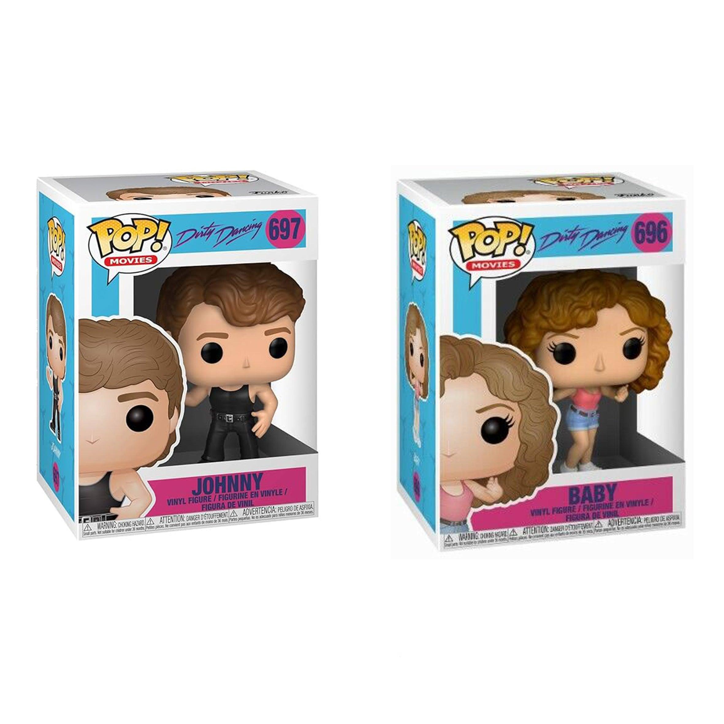 Dirty Dancing: Funko Pop! Movies - Bundle Johnny #697 Baby #696 - Magic Dreams Store