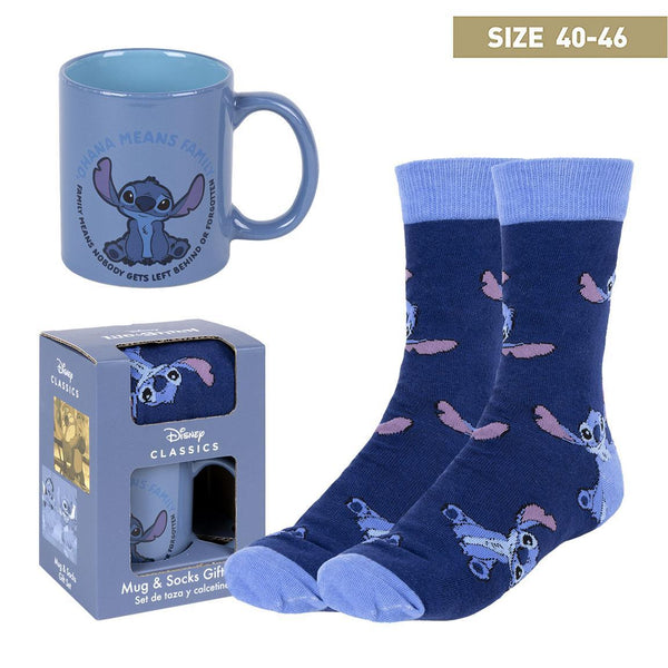 DISNEY STITCH - Mug + Socks TU 40-46