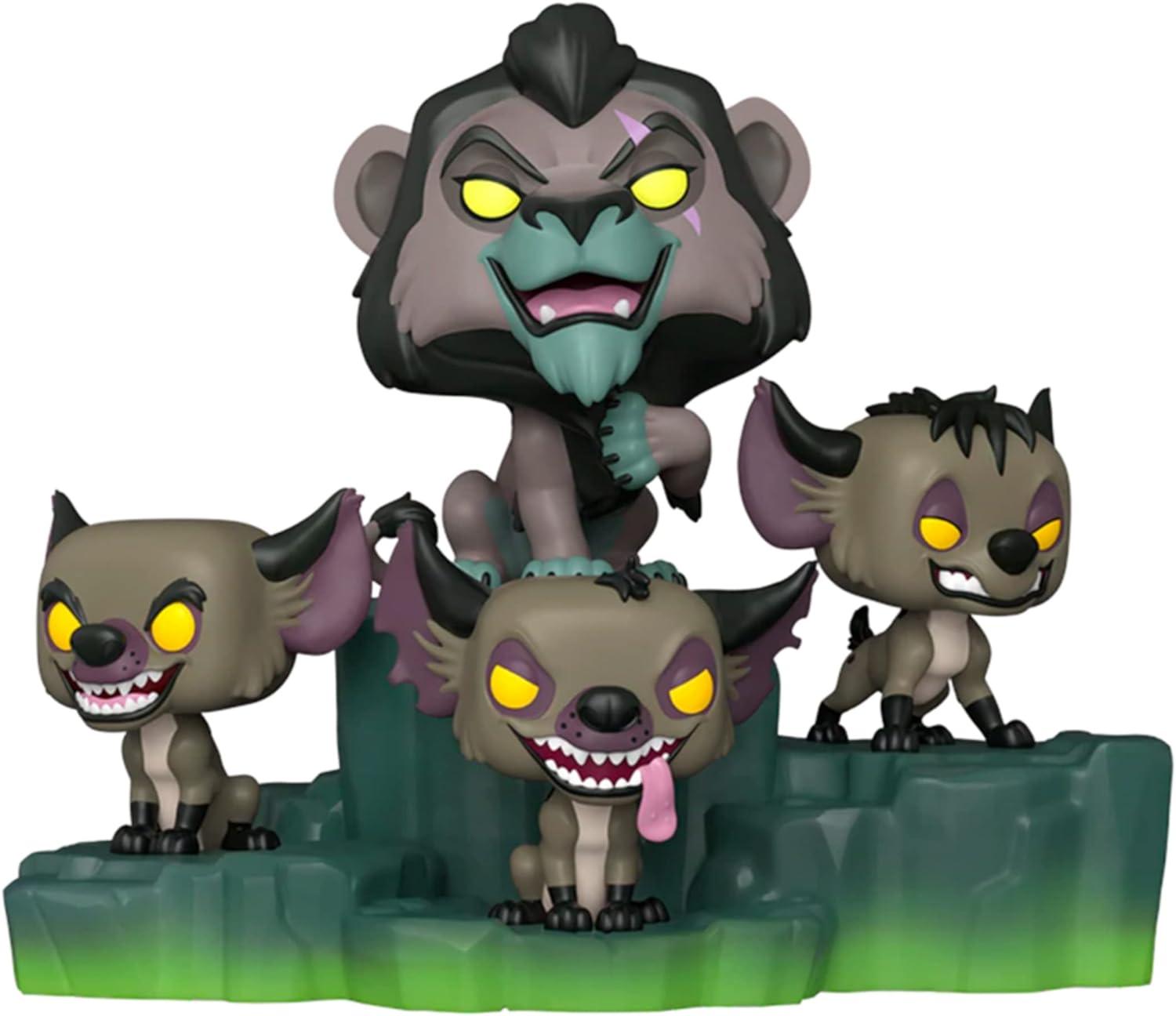 Disney Villains: Funko Pop! Deluxe - Scar with Hyenas #1204 Special Edition - Magic Dreams Store