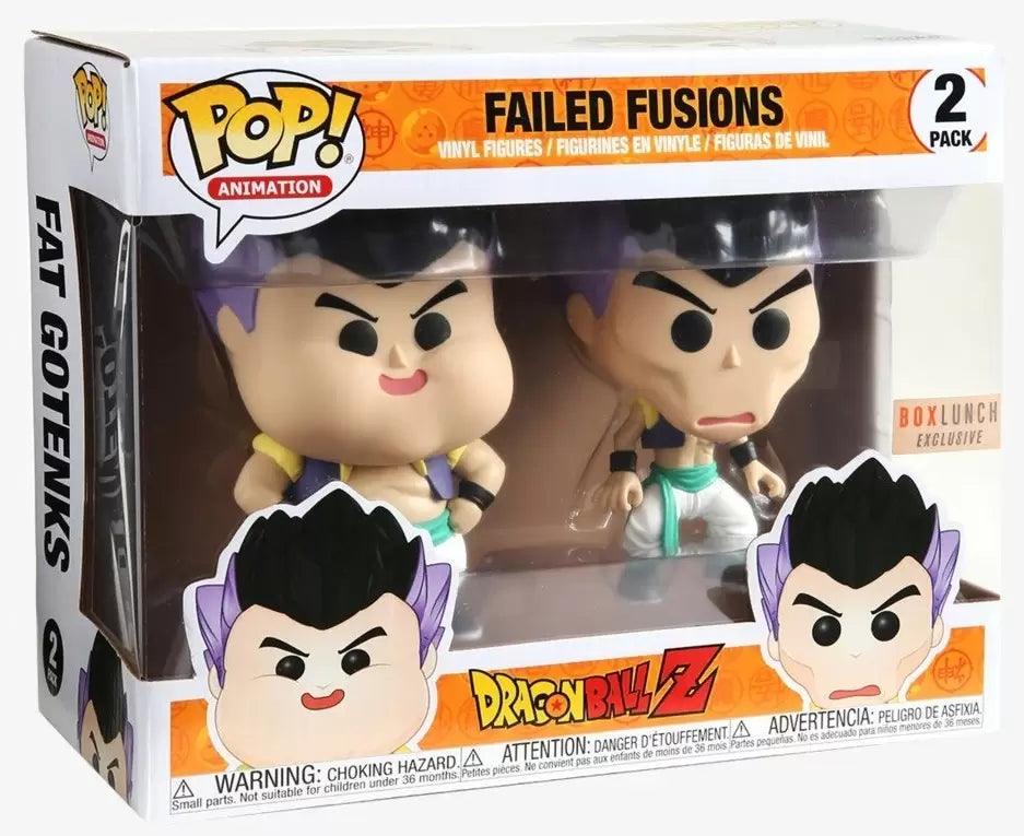 Dragon Ball Z: Funko Pop! Animation - Failed Fusion Skinny Gotenks & Fat Gotenks #2-pack Box Lunch Exclusive - Magic Dreams Store
