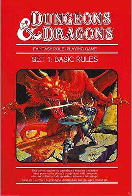 DUNGEONS & DRAGONS - Poster "Basic Rules" 61x91,5 cm - Magic Dreams Store