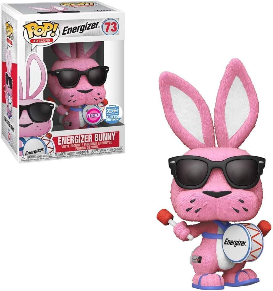 Energizer: Funko Pop! Ad Icons - Energizer Bunny #73 Flocked Limited Edition - Magic Dreams Store