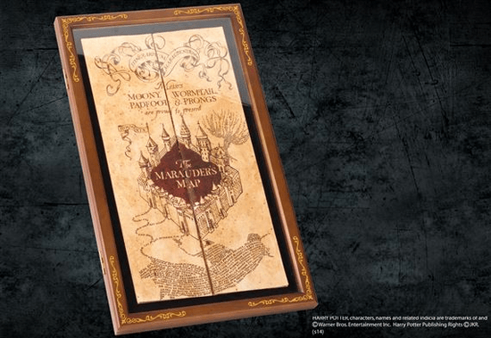 Espositore de La Mappa Malandrino - Harry Potter - Magic Dreams Store