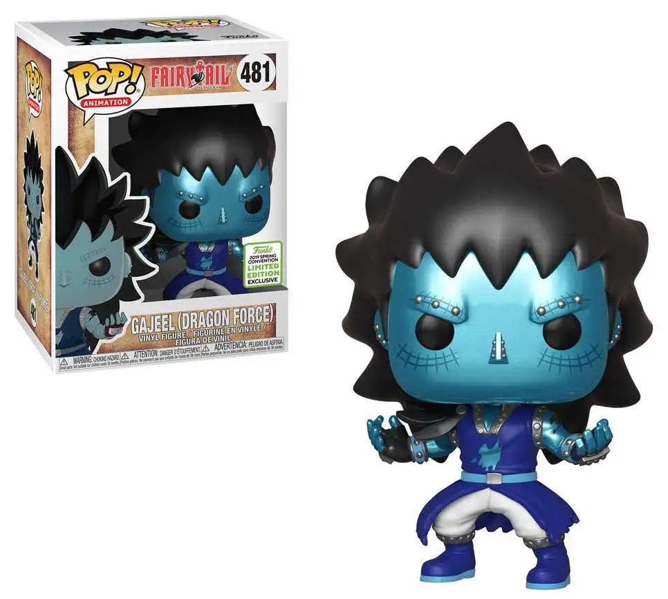 Fairy Tail: Funko Pop! Animation - Gajeel (Dragon Force) #481 2019 Spring Convention - Magic Dreams Store