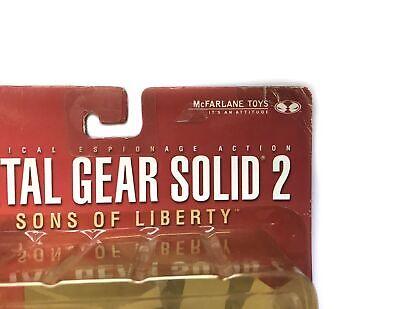 FIGURE SOLID SNAKE 15 CM (BLISTER INGIALLITO) - METAL GEAR SOLID 2 SONS OF LIBERTY - Magic Dreams Store