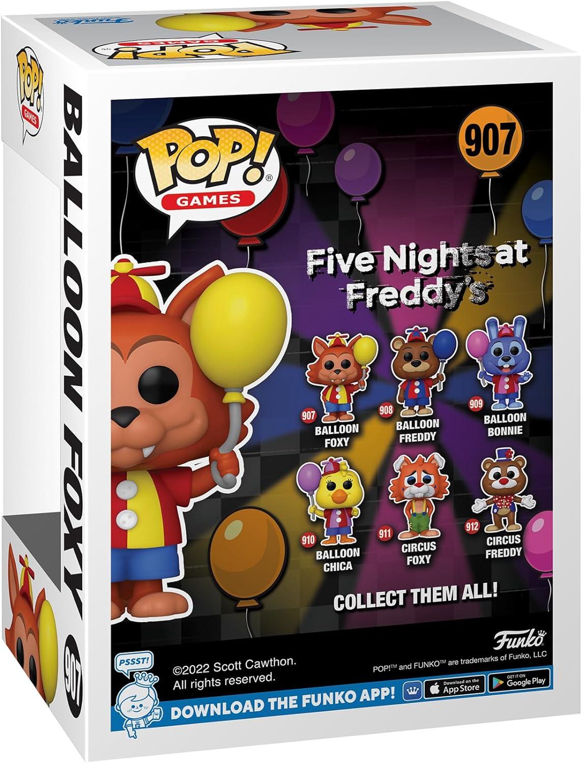 Five Nights at Freddy's: Funko Pop! Games - Balloon Foxy #907 - Magic Dreams Store