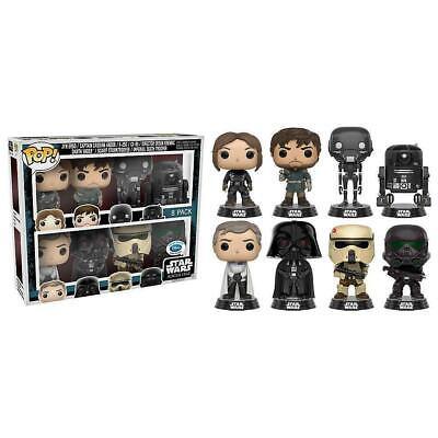 FUNKO POP 8 PACK ROGUE ONE DISNEY STORE LIMITED EDITION 9 CM - STAR WARS - Magic Dreams Store