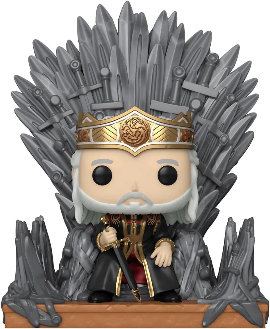 Funko Pop! Deluxe Viserys on the iron throne #12 - HOUSE OF THE DRAGON - Magic Dreams Store