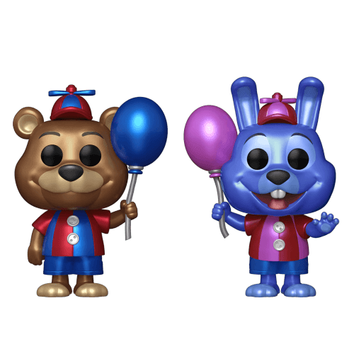 Funko Pop! Games Balloon Freddy & Balloon Bonnie 2-pack Special Edition - FIVE NIGHTS AT FREDDY'S - Magic Dreams Store