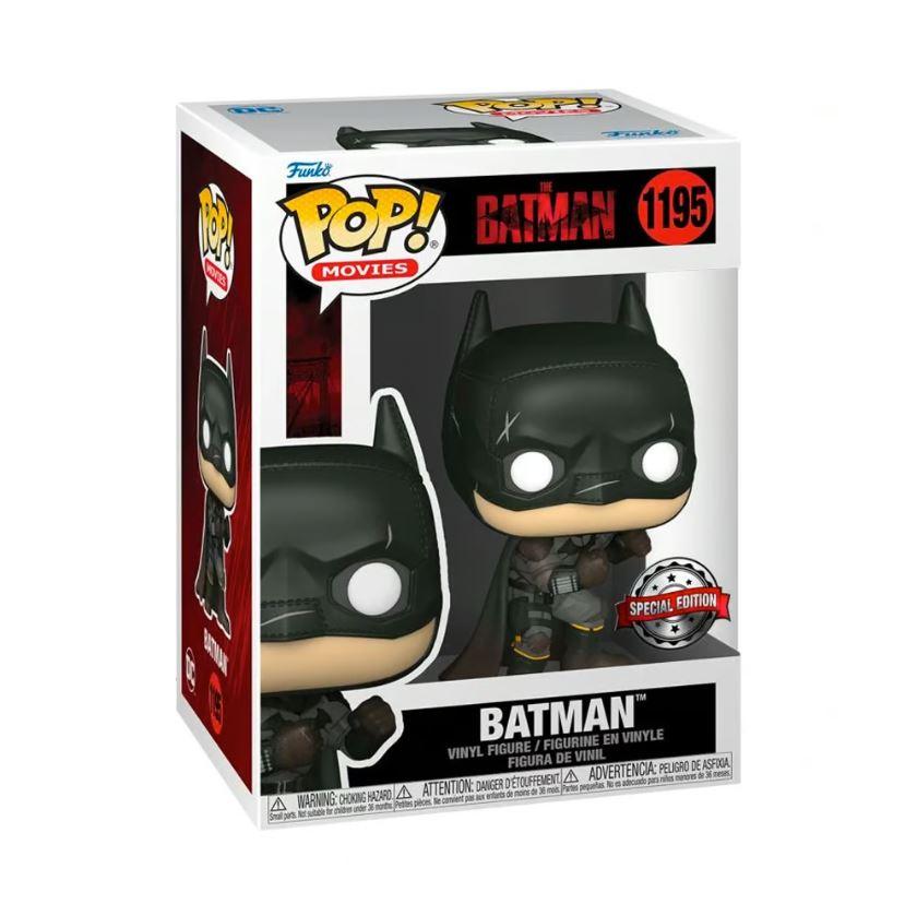 Funko Pop! Movies Batman battle damaged #1195 Special Edition - THE BATMAN - Magic Dreams Store