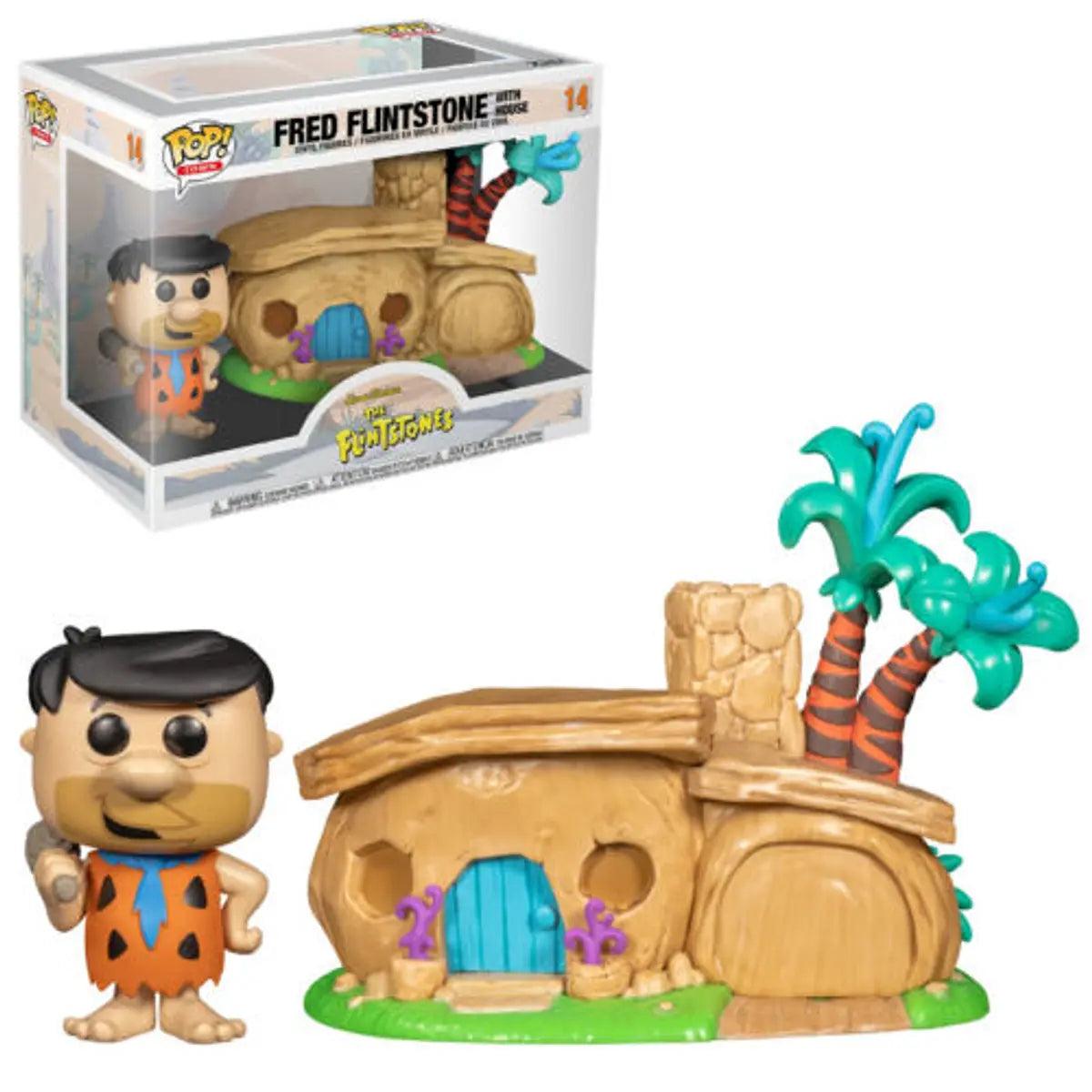 FUNKO POP TOWN 14 FRED FLINTSTONES WITH HOUSE - I FLINTSTONES - Magic Dreams Store